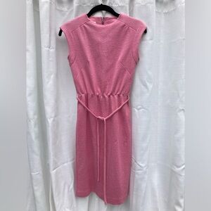 Vintage 1960's Kay Windsor Pink Dress, Size 10